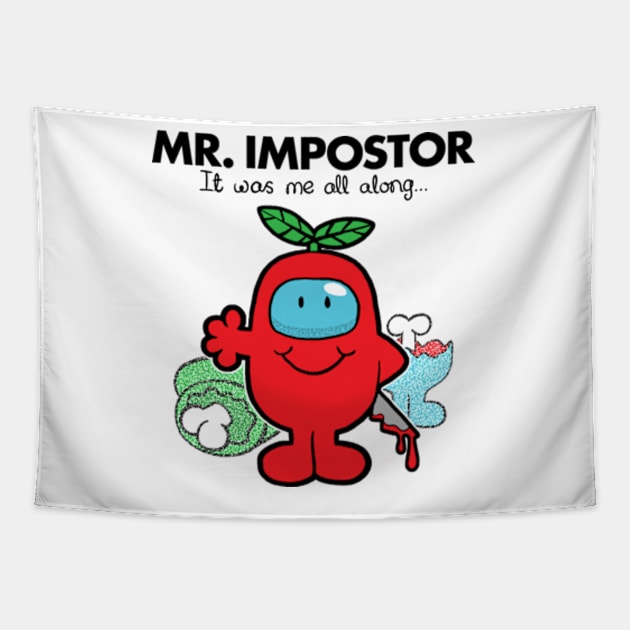 Mr Impostor Tapestry by DCLawrenceUK