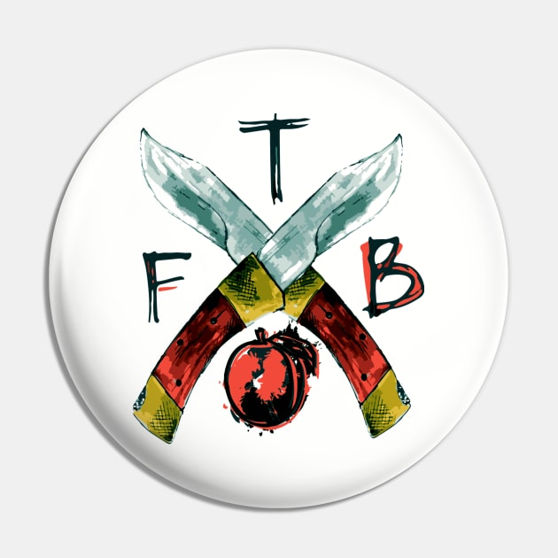 The Front Bottoms Peac Pin by Rolfober