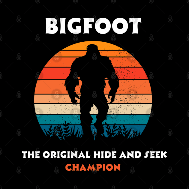 Bigfoot Hide and Seek Champion by Syntax Wear