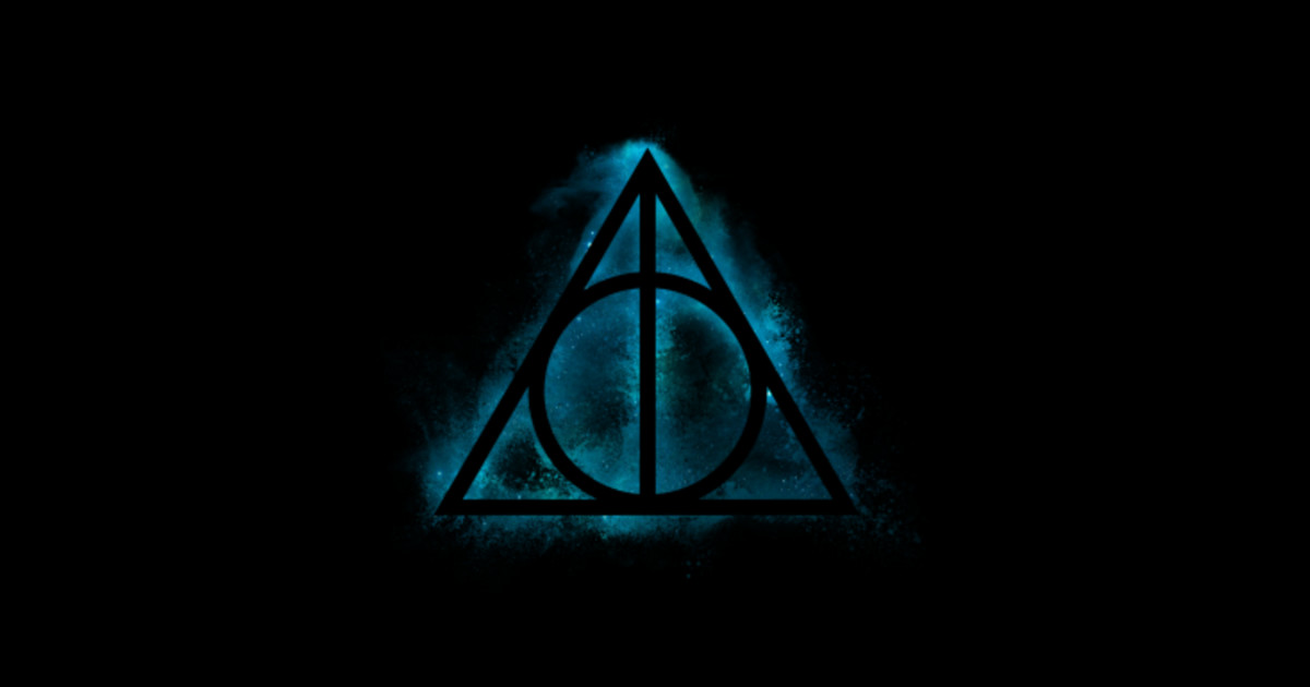 Harry Potter Deathly hallows galaxy sand explosion (green small
