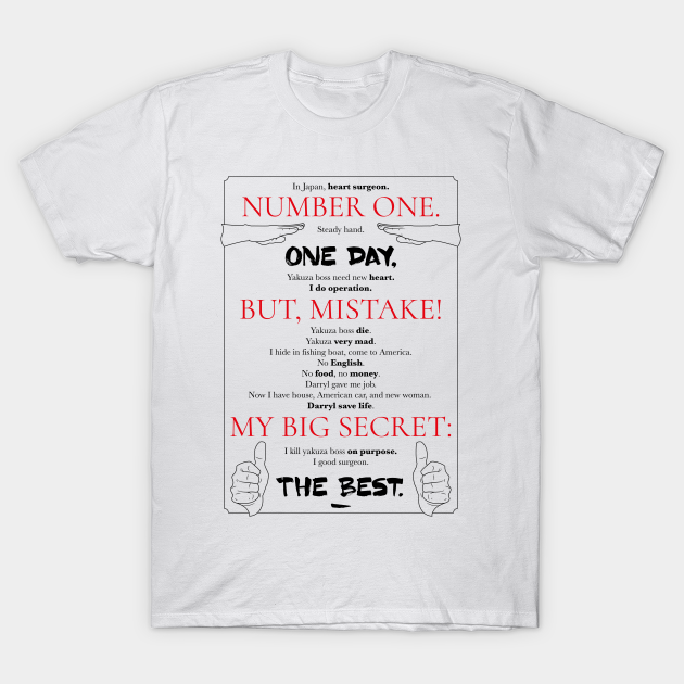 i have a big secret t shirt