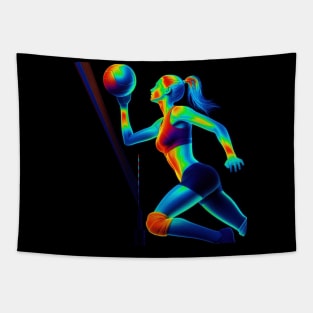 Thermal Image - Sport #5 Tapestry