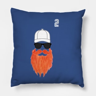 Justin Turner Blue Jays Fan Art clip art Pillow