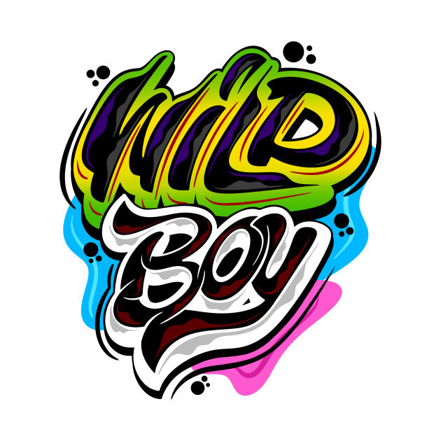 Wild Boy Typography Lettering by dwikiyosi1