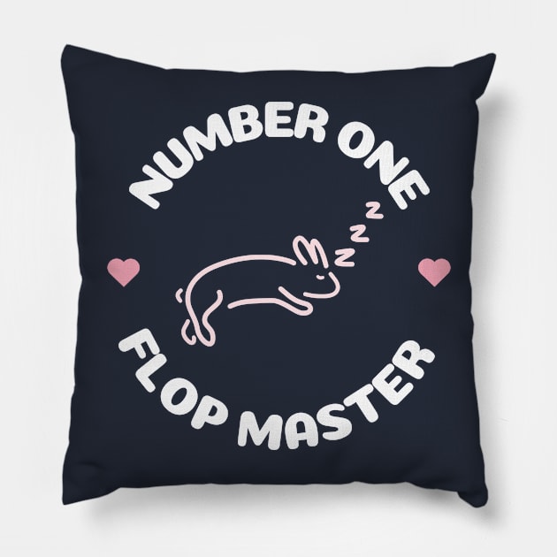 Number one flop master Pillow by Nice Surprise
