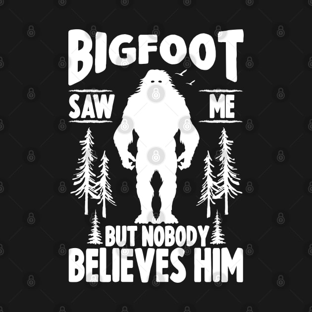 Bigfoot Saw Me by Tesszero