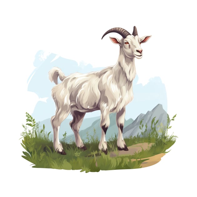 White Goat by zooleisurelife