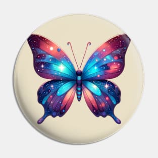 A Colorful Butterfly Lover Pin