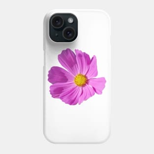 Pink Cosmos Flower Photo Phone Case