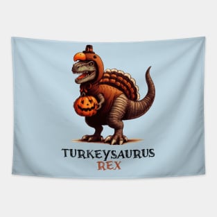 TurkeysaurusRex - Thanksgiving ROAR Tapestry