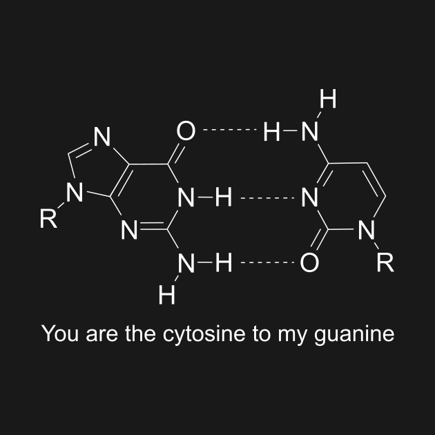 You are the cytosine to my guanine by Sci-Emily