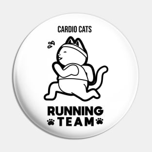 Cardio Cats Running Team! Pin