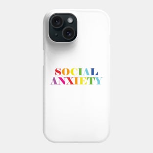 Social Anxiety Phone Case