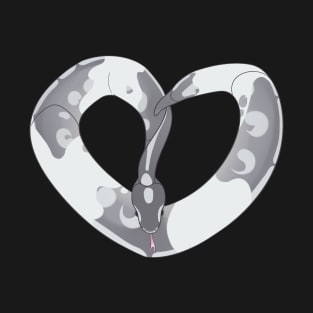 Ball Python Heart (Pied) T-Shirt