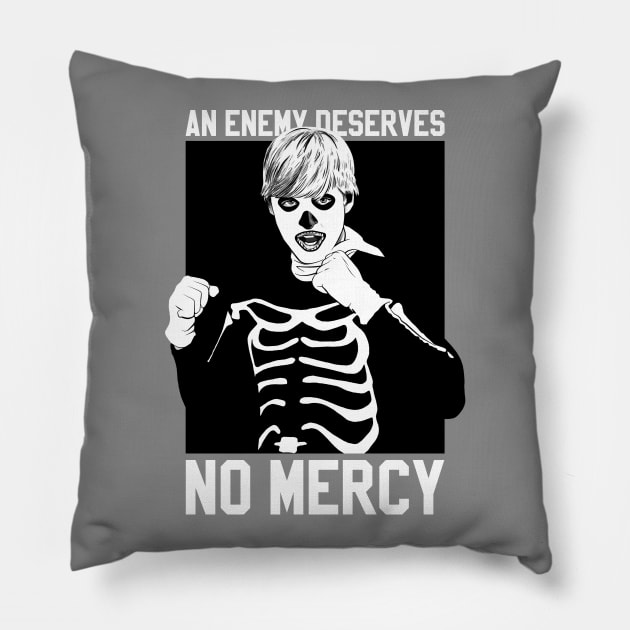 No Mercy Pillow by RoundFive