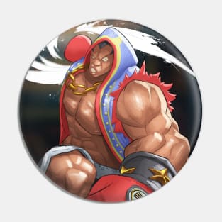 Street Fighter V Fanart - Balrog Collection Pin