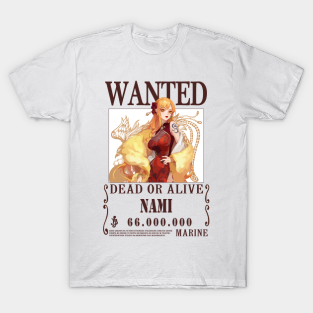 Discover Nami One Piece Wanted - Nami - T-Shirt