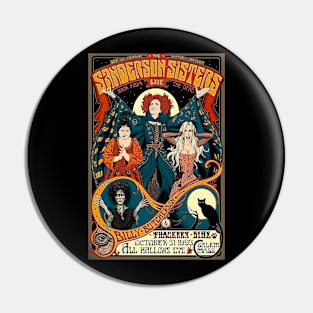 Graphic Vintage fantasy movie Funny Women Pin