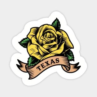 Yellow Rose Of Texas Magnet