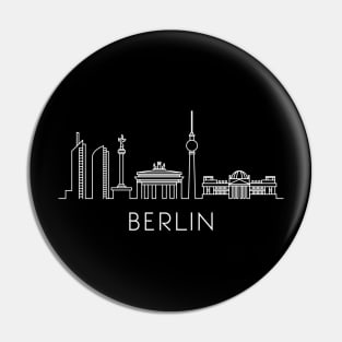 Berlin Skyline Pin