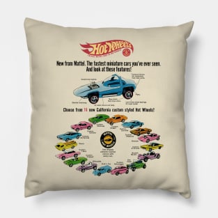 1968 Retro Sport Car You Have Ever Seen Pillow