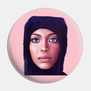 Erykah badu t-shirt Pin