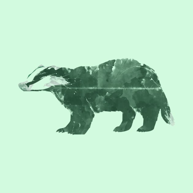 Badger by threeblackdots