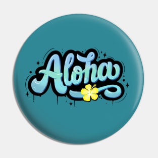 Summer, sun, beach, Aloha Pin