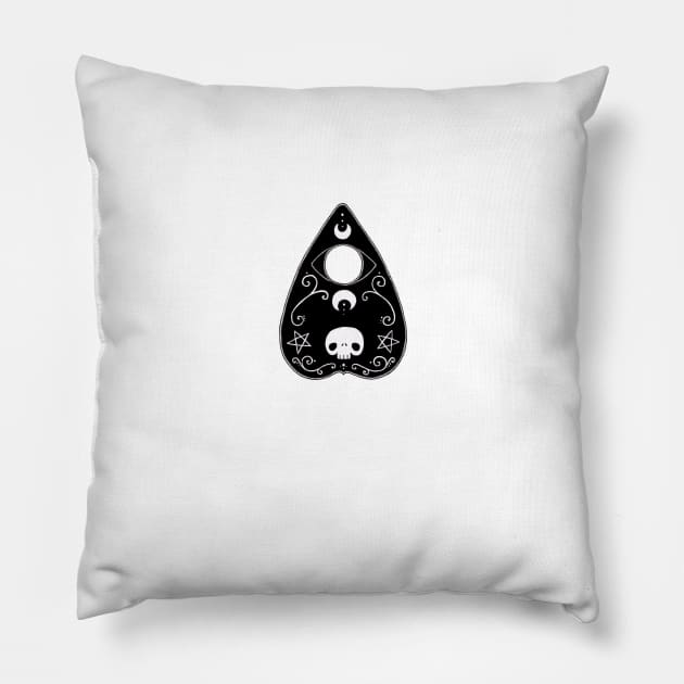 Ouija Pointer Pillow by Marcies Art Place