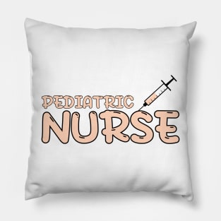 Pediatric Nurse Orange Pillow