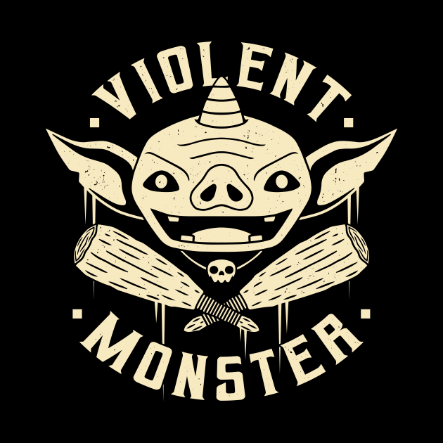 Violent Monster by Alundrart