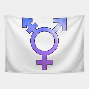 Gender Neutral Sign Tapestry