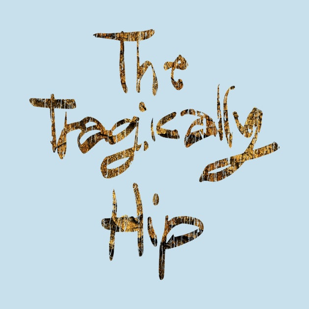 The Tragically Hip vintage logo by manganto80s