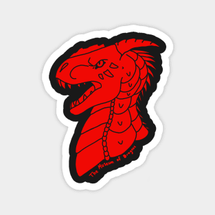 The Museum of Dragons Magnet