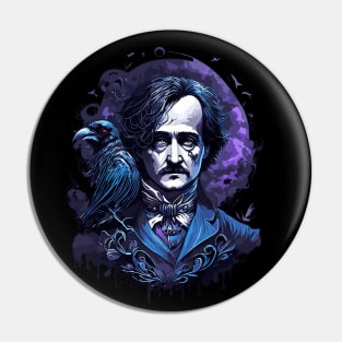 Edgar Allan Poe Pin