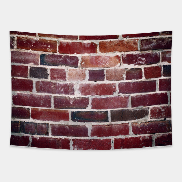 Old Brick Wall Wall Tapestry TeePublic