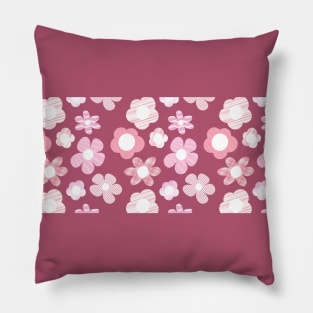 abstract flower pattern Pillow