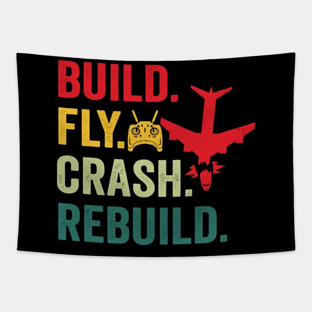 RC Plane Pilot RC Airplane Tapestry by Crazyshirtgifts