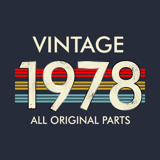 Vintage 1978 All Original Parts by louismcfarland