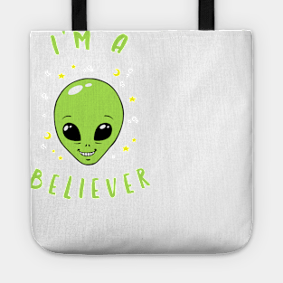 I'm A Believer Alien Tote