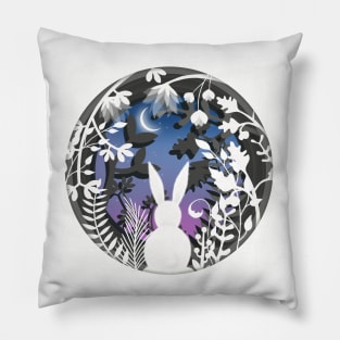 Bunny Moon Gazer Pillow