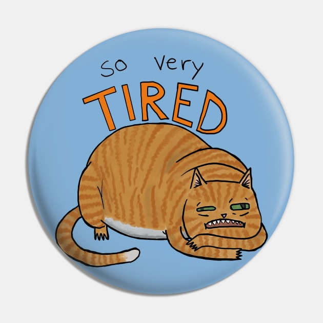 So Very Tired Pin by famousdinosaurs