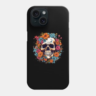 Skull Flower Guitar Fusion Phone Case