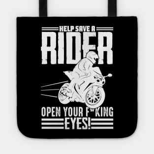 Save a rider Tote