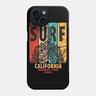 Surf California T-shirt Phone Case