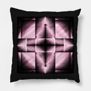 Purple and black Pillow