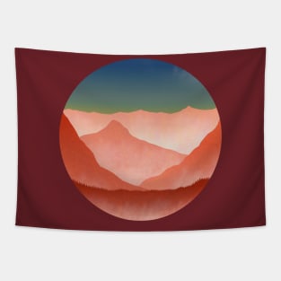 Mountainscape Tapestry