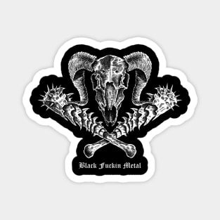 goat black metal Magnet