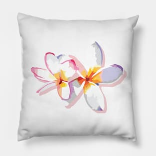 tropical flowers Pillow