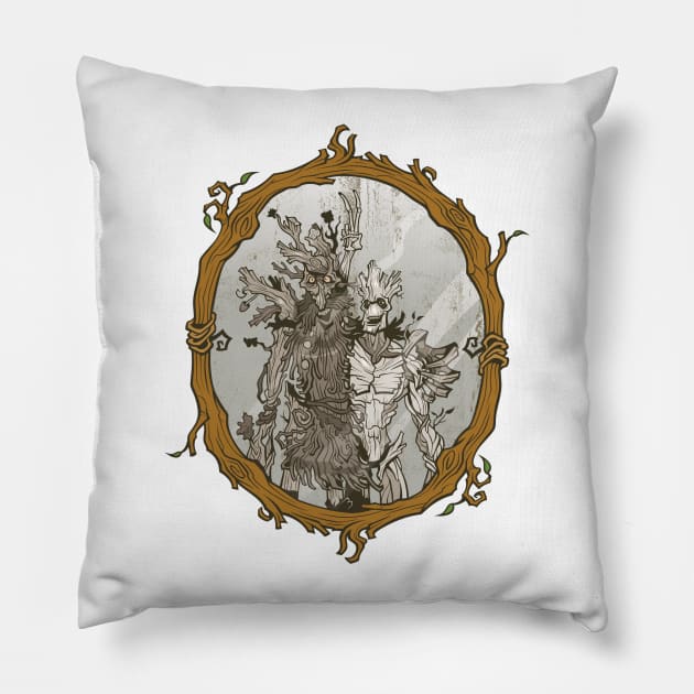 FAMILY TREES Pillow by Figzy